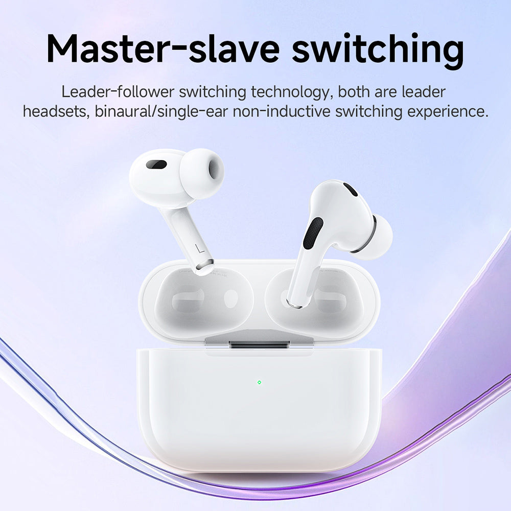 Hoco EW75 Physical Noise Cancelling True Wireless Earphones - White