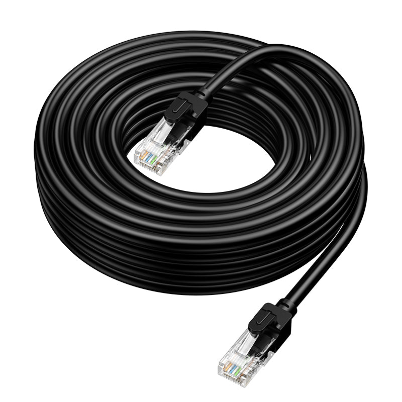 Hoco US14 Cat.6 Gigabit network cable L 1M - Black