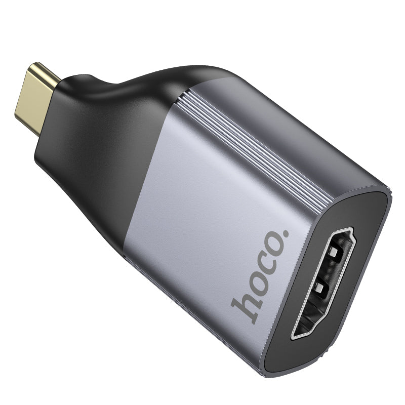 Hoco UA33 USB-C to HDMI adapter - metal grey