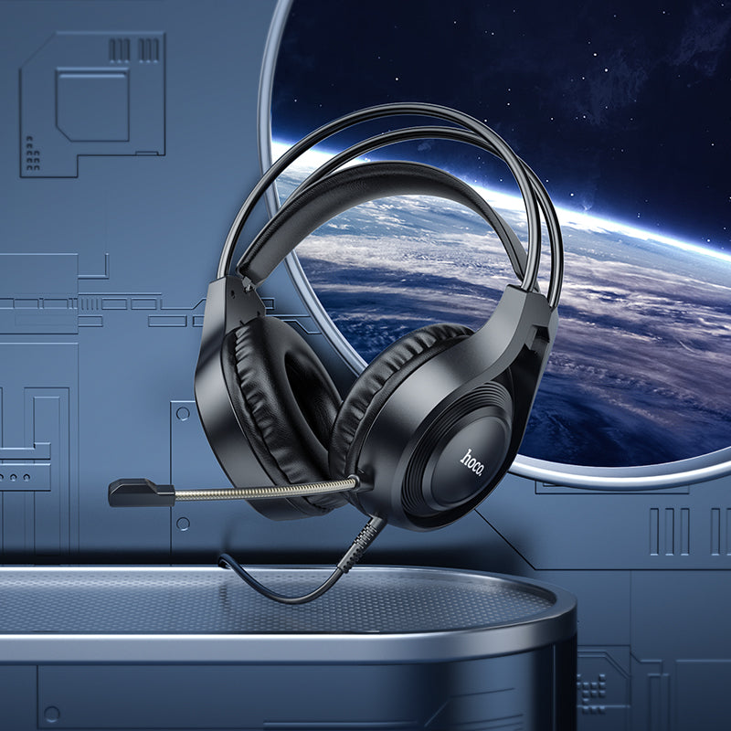 Hoco W106 Tiger gaming headset - Black