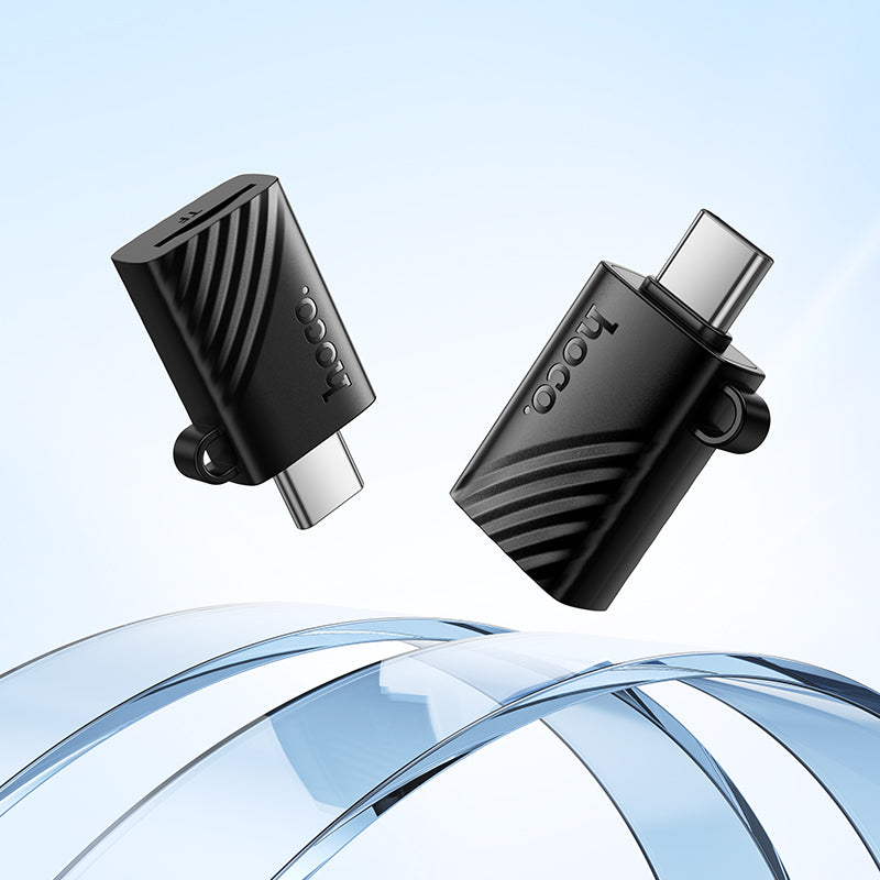 Hoco HB53 USB-C mini TF card reader 2.0 - Black