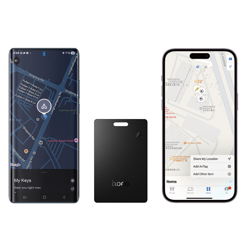 Hoco E102 Nida Dual card type anti-lost device - Black