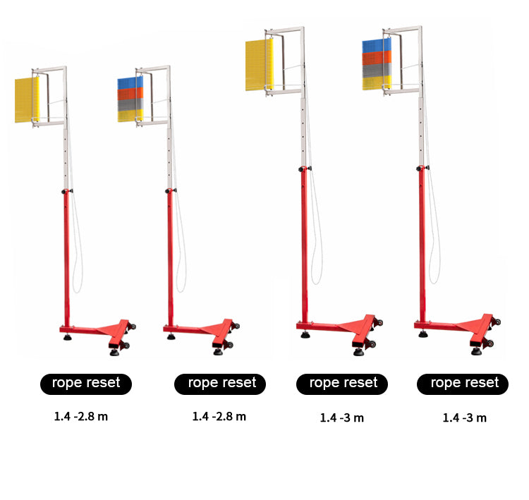Floor Standing High Jump Training Equipment Vertical Test Jump Measurement Tester, Volleyball Spike Trainer Vertical Jump Tester Jump Measurement Test Stick Pole Tool,1.4-2.8M