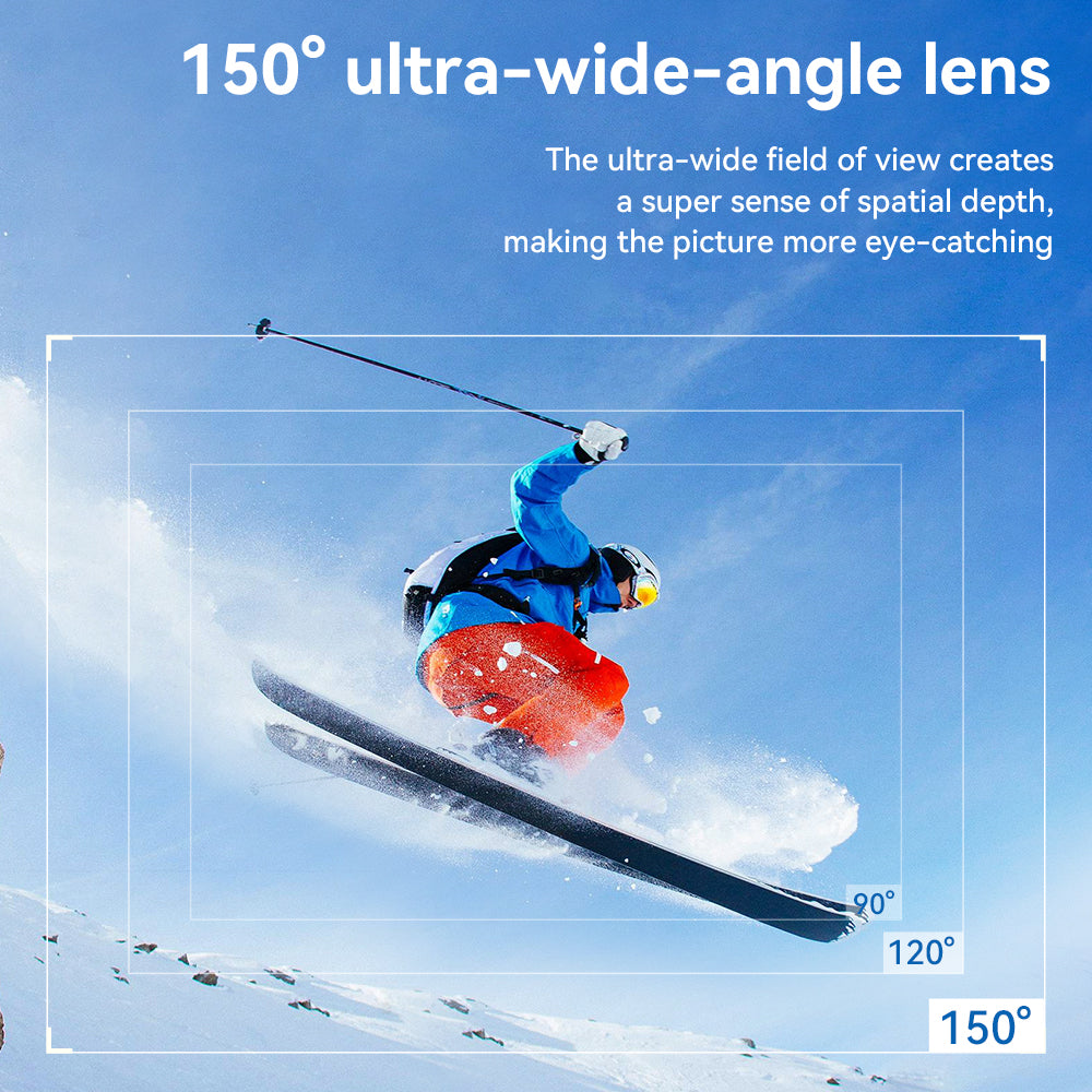 Hoco DV100 1080p Wi-Fi Sports Action Camera - Black