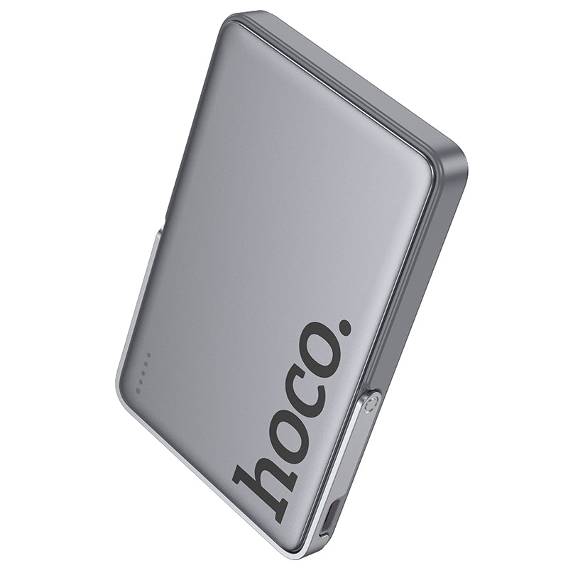 Hoco Q36 5000mAh PD20W Magnetic Power Bank - Metal Grey