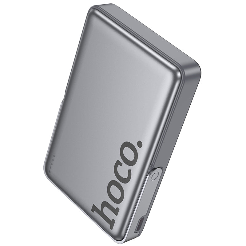 Hoco Q36A 10000mAh PD20W Magnetic Power Bank - Metal Grey