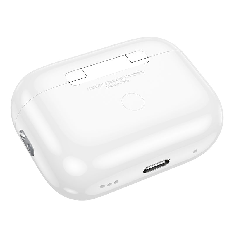 Hoco EW79 ANC True Wireless Earbuds with Smart Touch Display - White