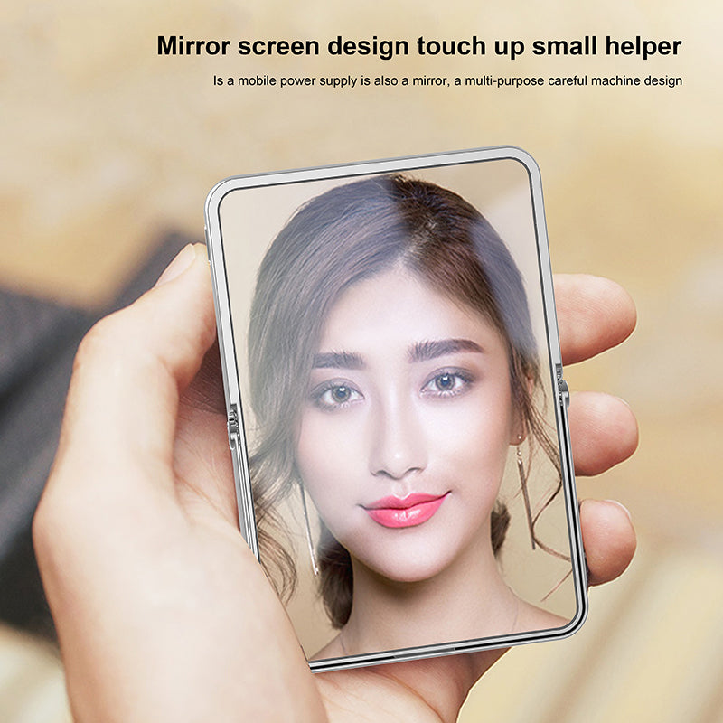 LITO LP03 Qi2 15W 5000mAh 5-in-1 Magnetic Power Bank - Mirror Silver