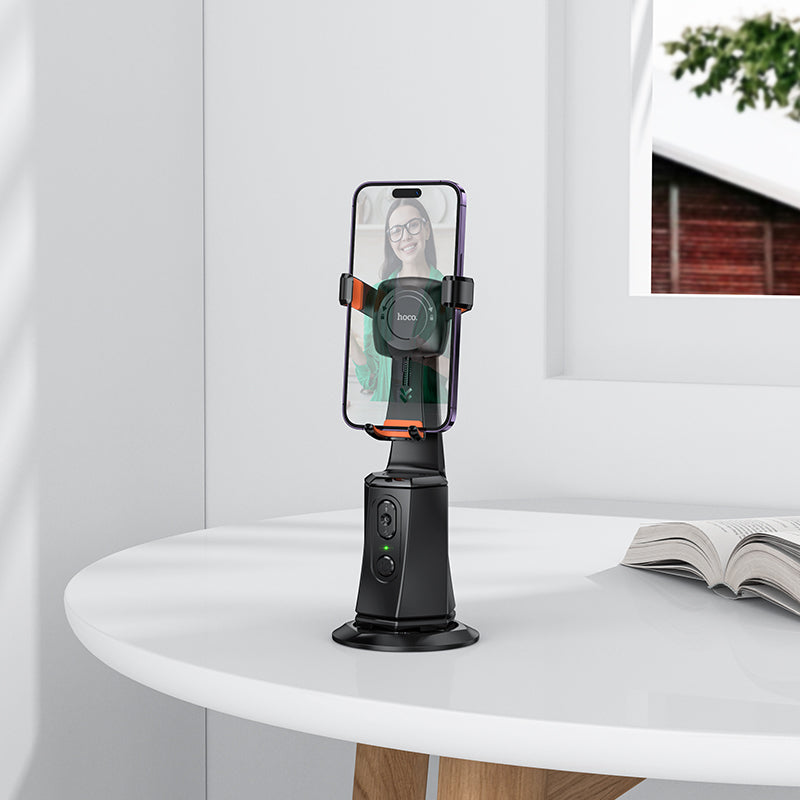 Hoco K26 Smart Face-Tracking Desktop Phone Gimbal - Black