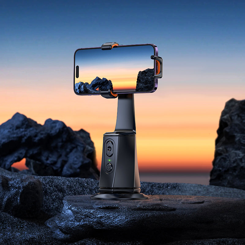 Hoco K26 Smart Face-Tracking Desktop Phone Gimbal - Black