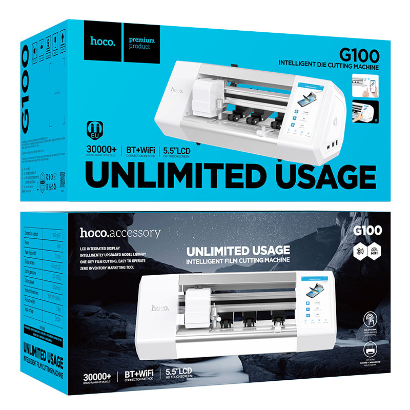 Hoco G100 Intelligent Screen Protector Film Cutting Machine - White