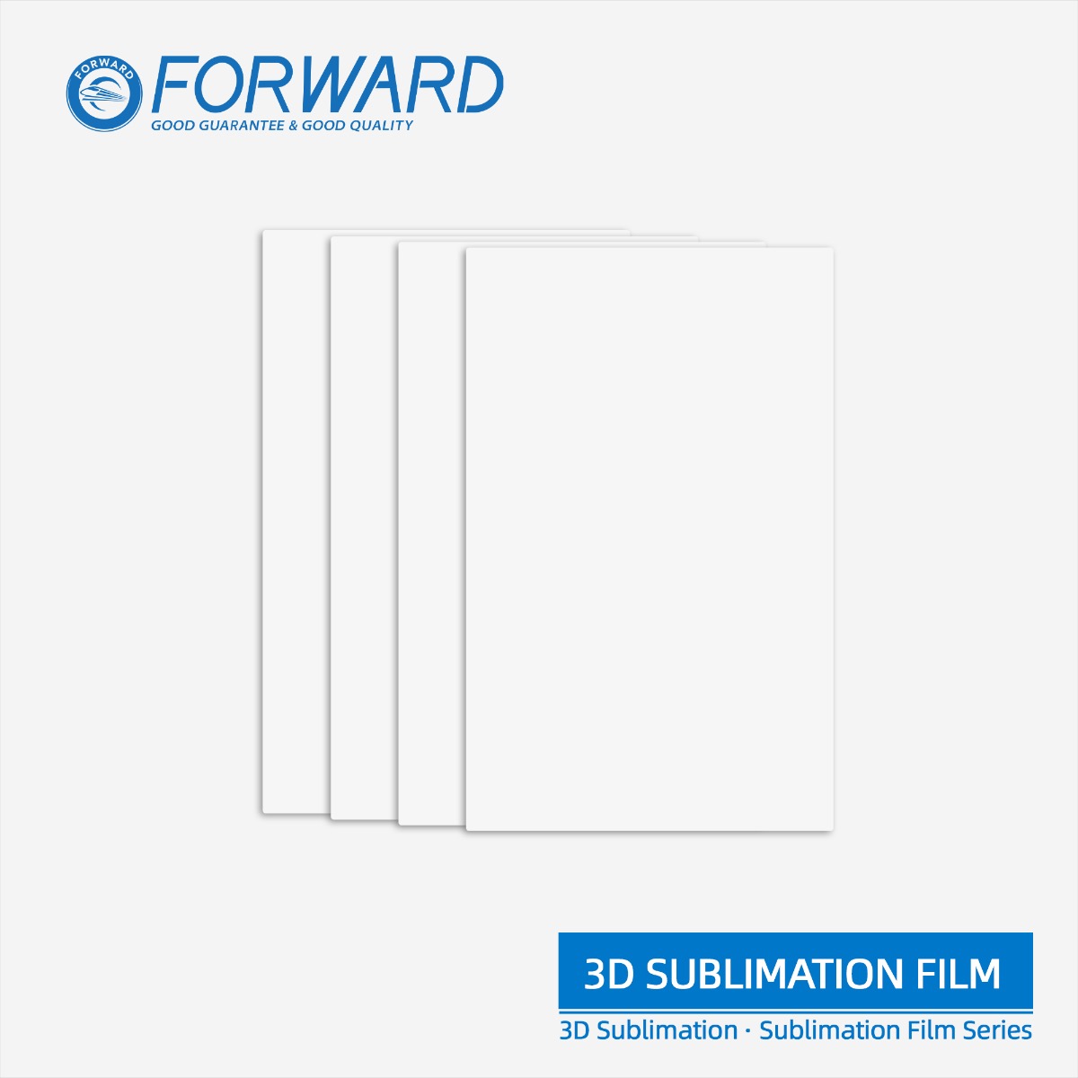 Forward 3D Custom Sublimation Film Standard - 50 Sheet Pack