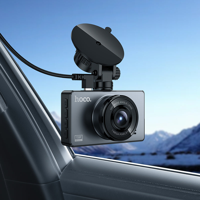 Hoco DV14 3-inch 720p Dash Camera - Metal Grey