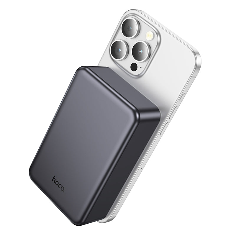 Hoco J160B 20000mAh PD20W Magnetic Power Bank - Metal Grey