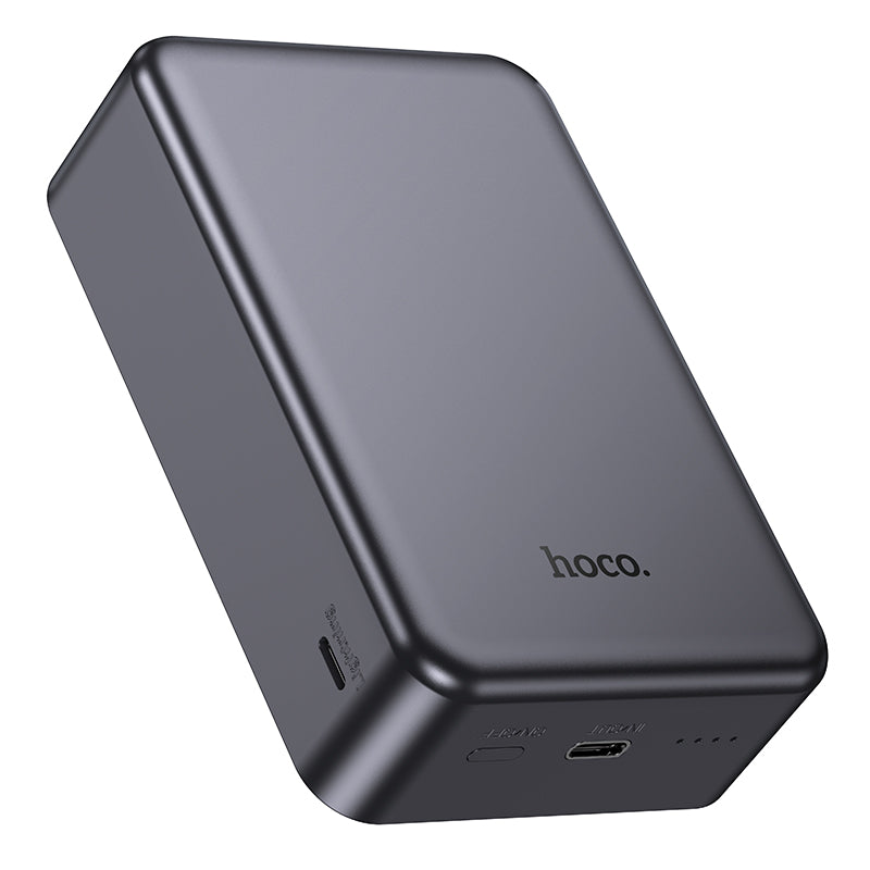Hoco J160B 20000mAh PD20W Magnetic Power Bank - Metal Grey