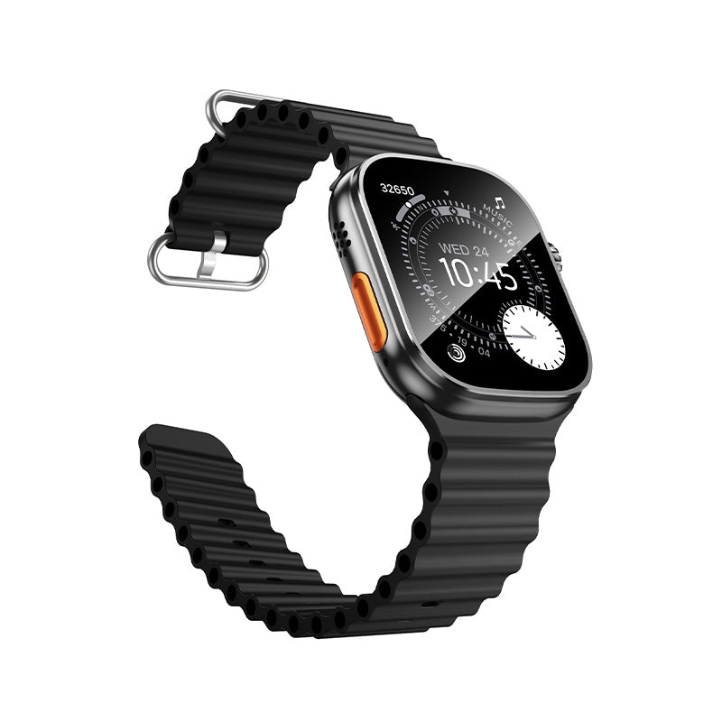Hoco Y42 Ultra Bluetooth Calling Smart Sports Watch - Black