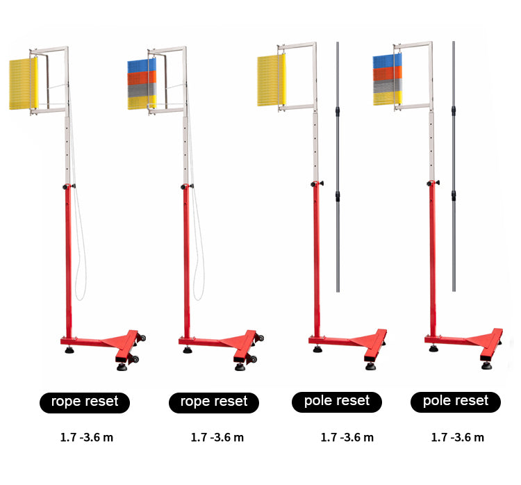 Floor Standing High Jump Training Equipment Vertical Test Jump Measurement Tester, Volleyball Spike Trainer Vertical Jump Tester Jump Measurement Test Stick Pole Tool,1.4-2.8M