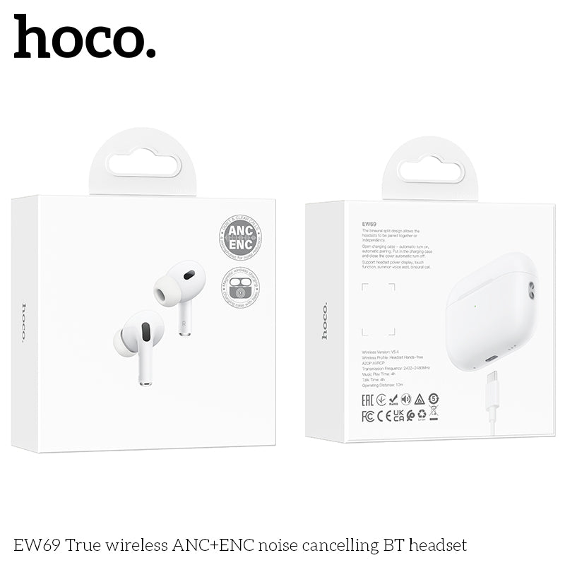 Hoco EW69 ANC noise reduction earphone