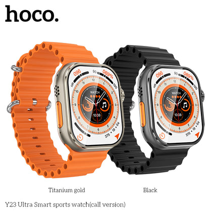 Hoco y23 ultra Smart Sport Watch(Call Version)