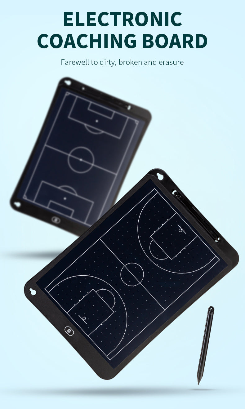 LCD basketball coaching board Electronic Training board soccer basketball training equipment 15/20 inches