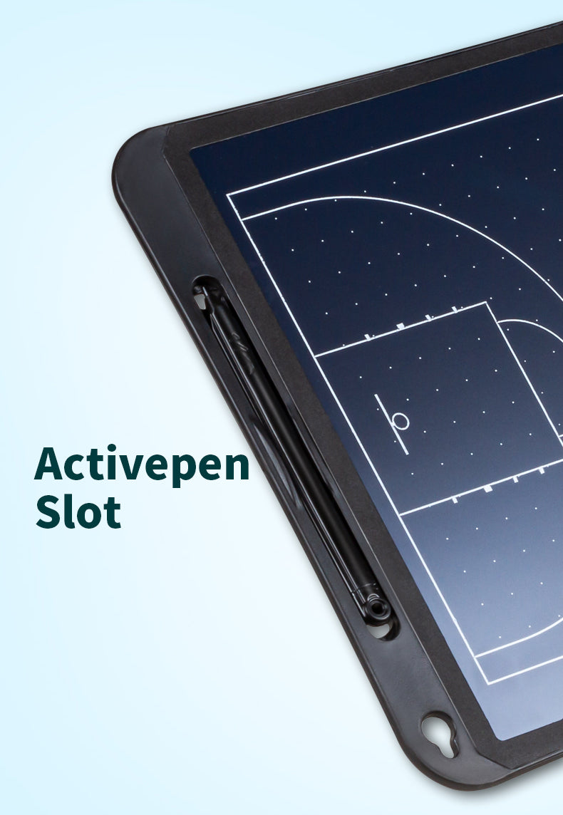 LCD basketball coaching board Electronic Training board soccer basketball training equipment 15/20 inches