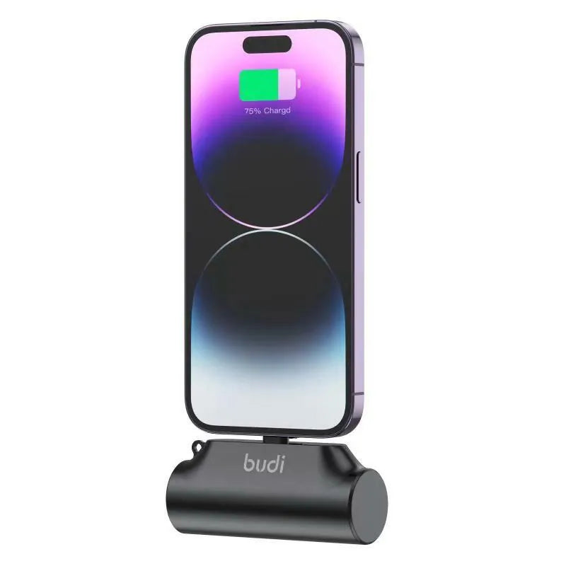 Budi Portable 5000 Power Bank with Lightning for iphone ipad