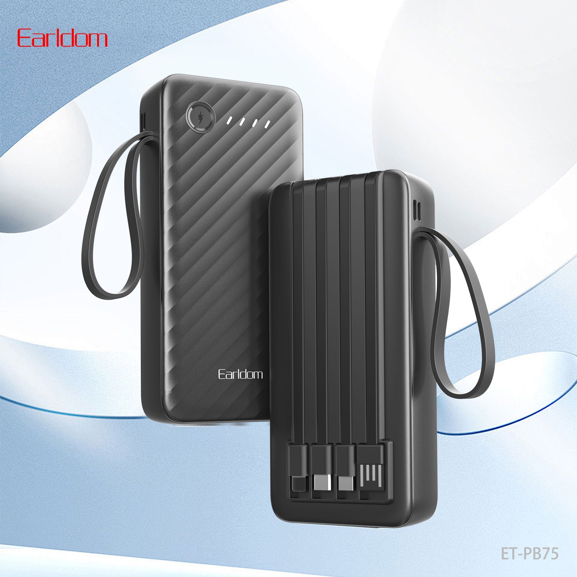Earldom 20000Mah powerbank with cable