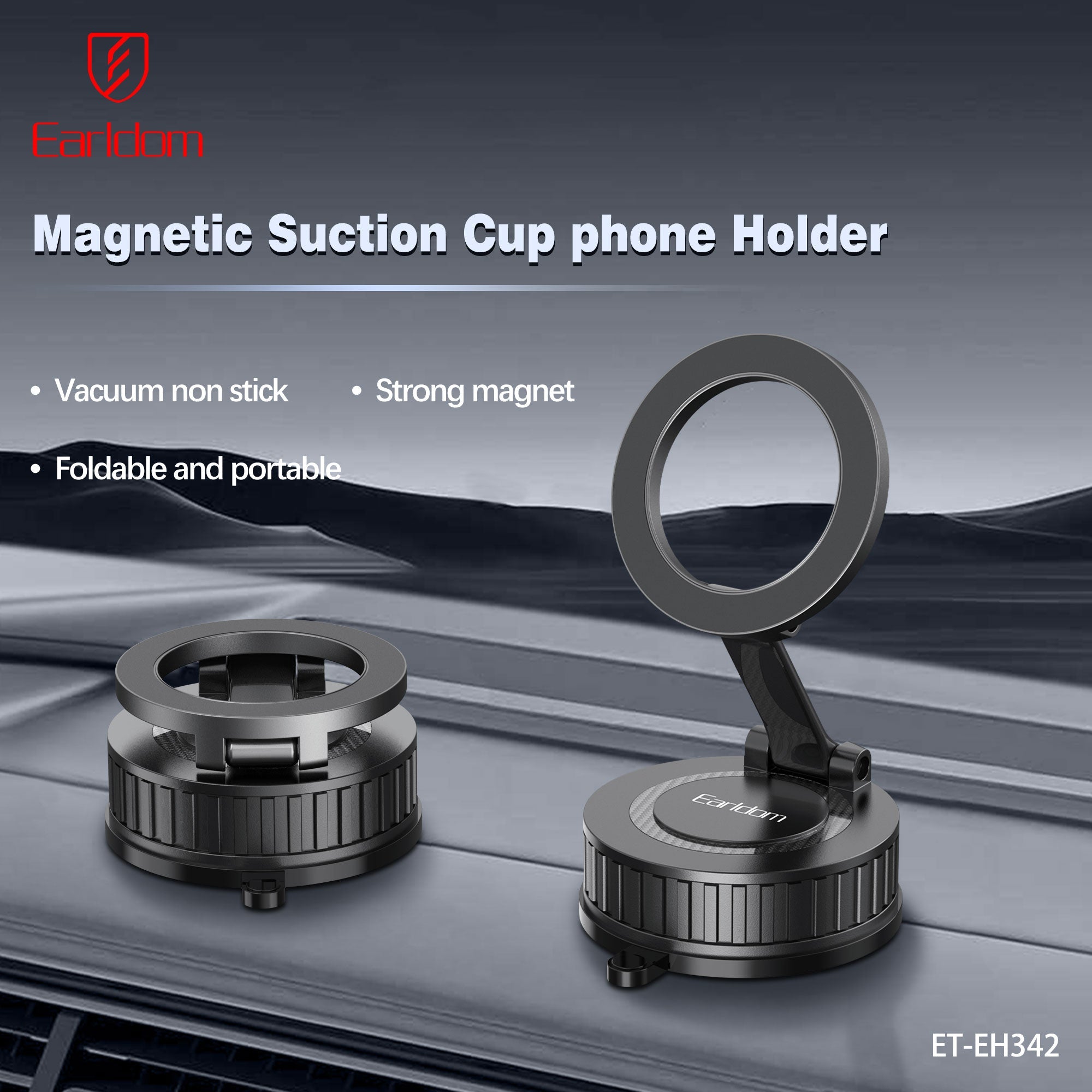 ET-EH342 Earldom strong Suction Cups Holder