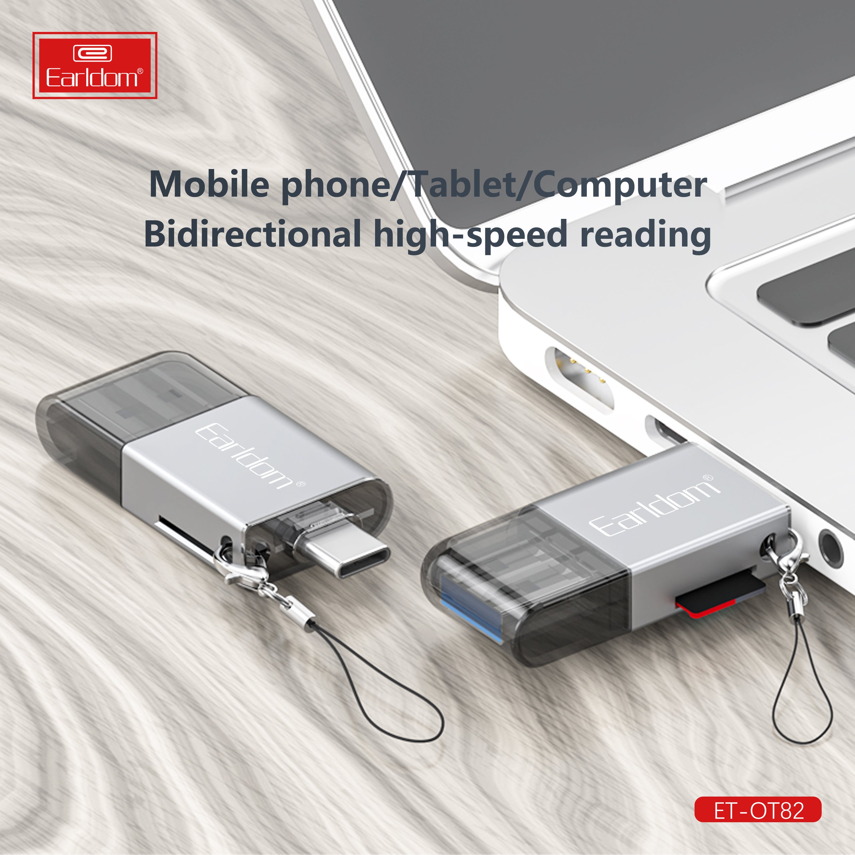 OTG type c lighting to micro sd card to mobile phone