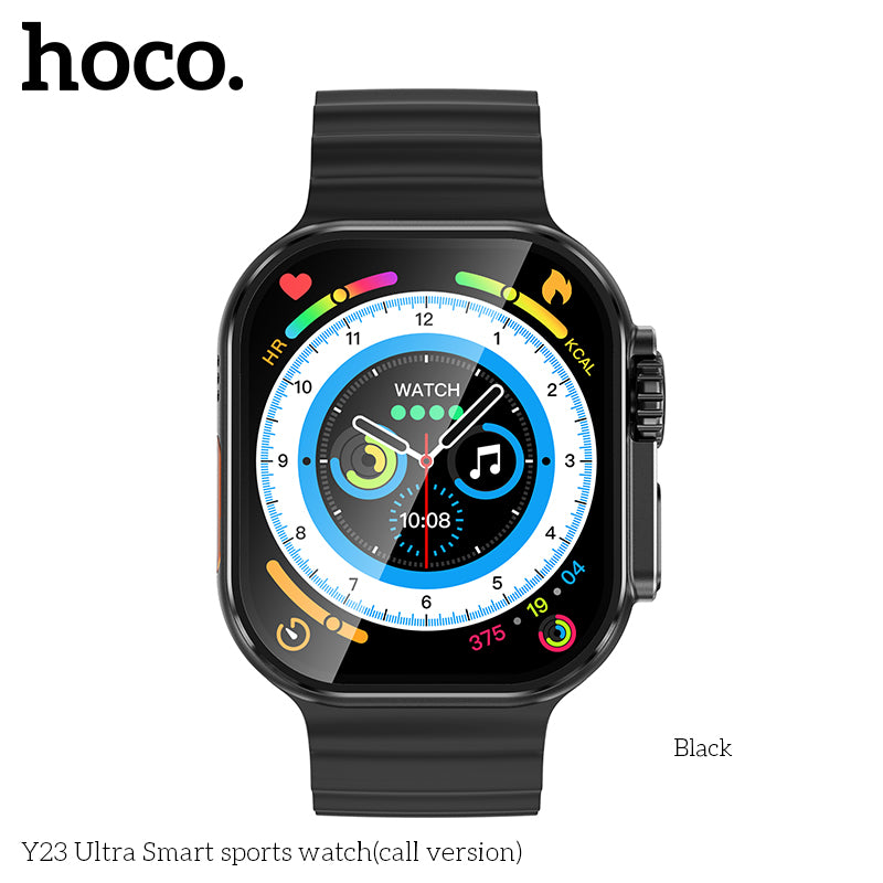 Hoco y23 ultra Smart Sport Watch(Call Version)