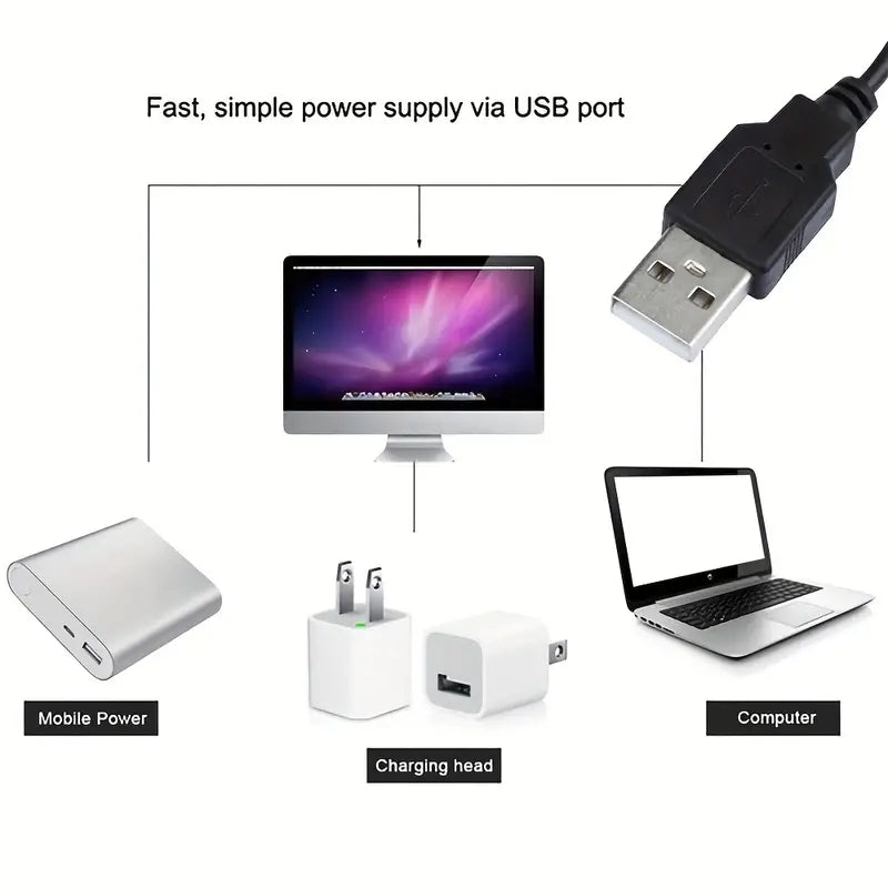 5M LED USB Strip Lights leRGB infrared 44 Key Controller Nightlight Decoration Living Room Christmas Party Bedroom Small Night Light