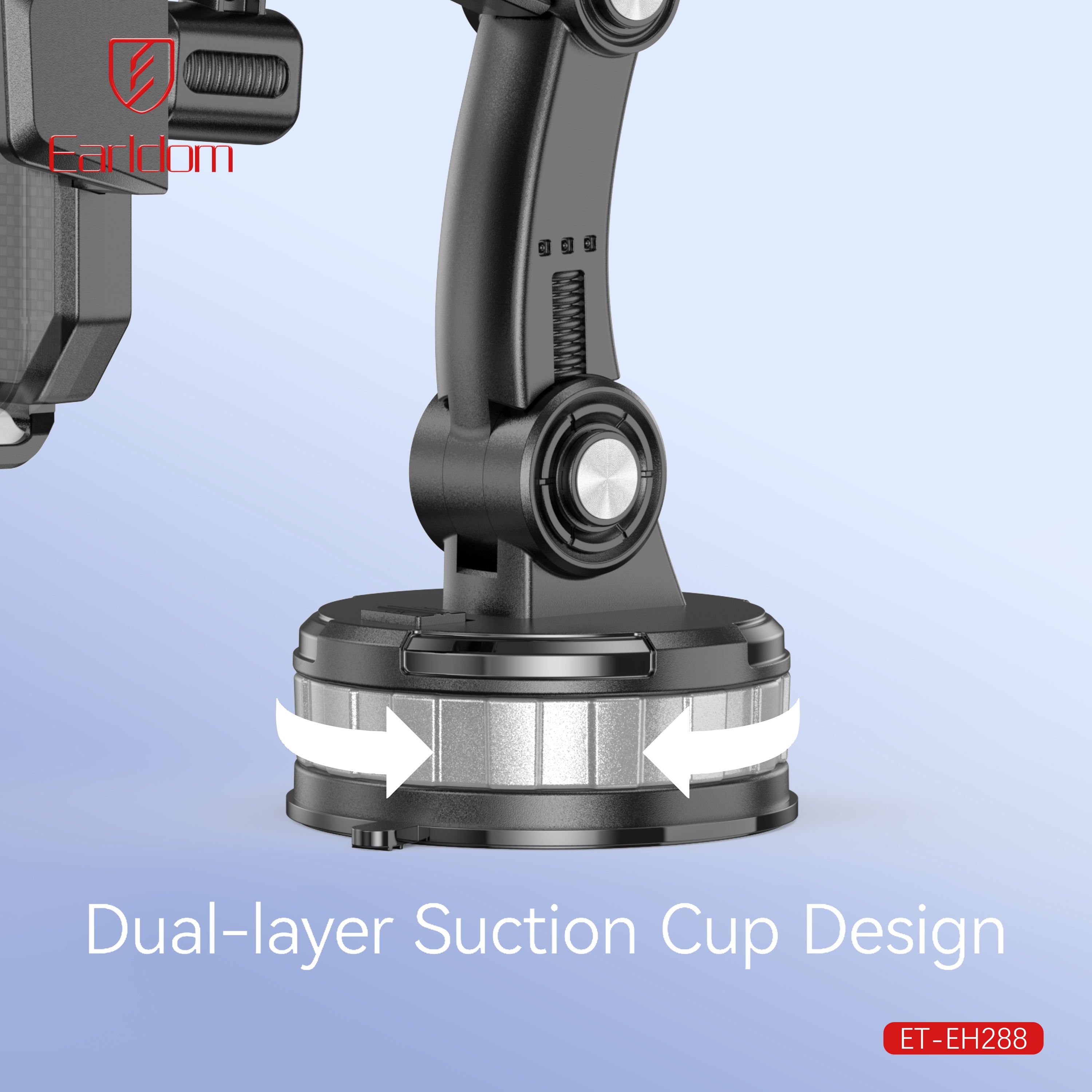 Earldom Eh228 long arm suction cup holder
