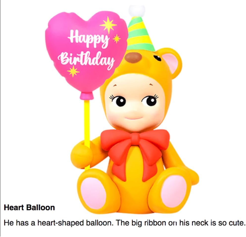 Sonny Angel Baby Series Birthday Gift - Bear Figurine