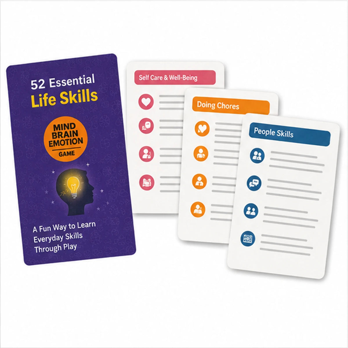 52 Essential Life Skills Card Game - image 3