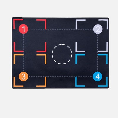 Basketball Training Mat Crossover Steps Training System Anti-Slip Mat