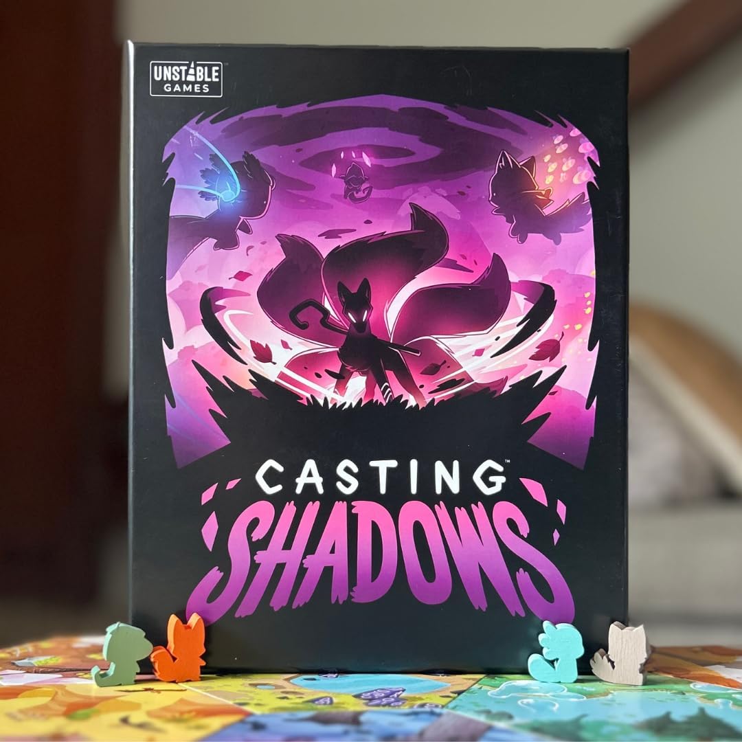 Casting Shadows Base Game  Strategic Card Game for Teens and Adults