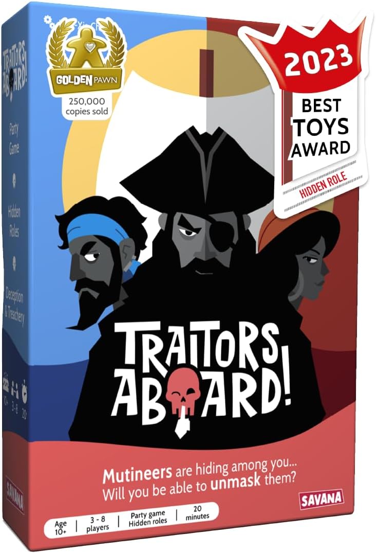 Traitors Aboard - The Secret Identity Party Game - cards image 2
