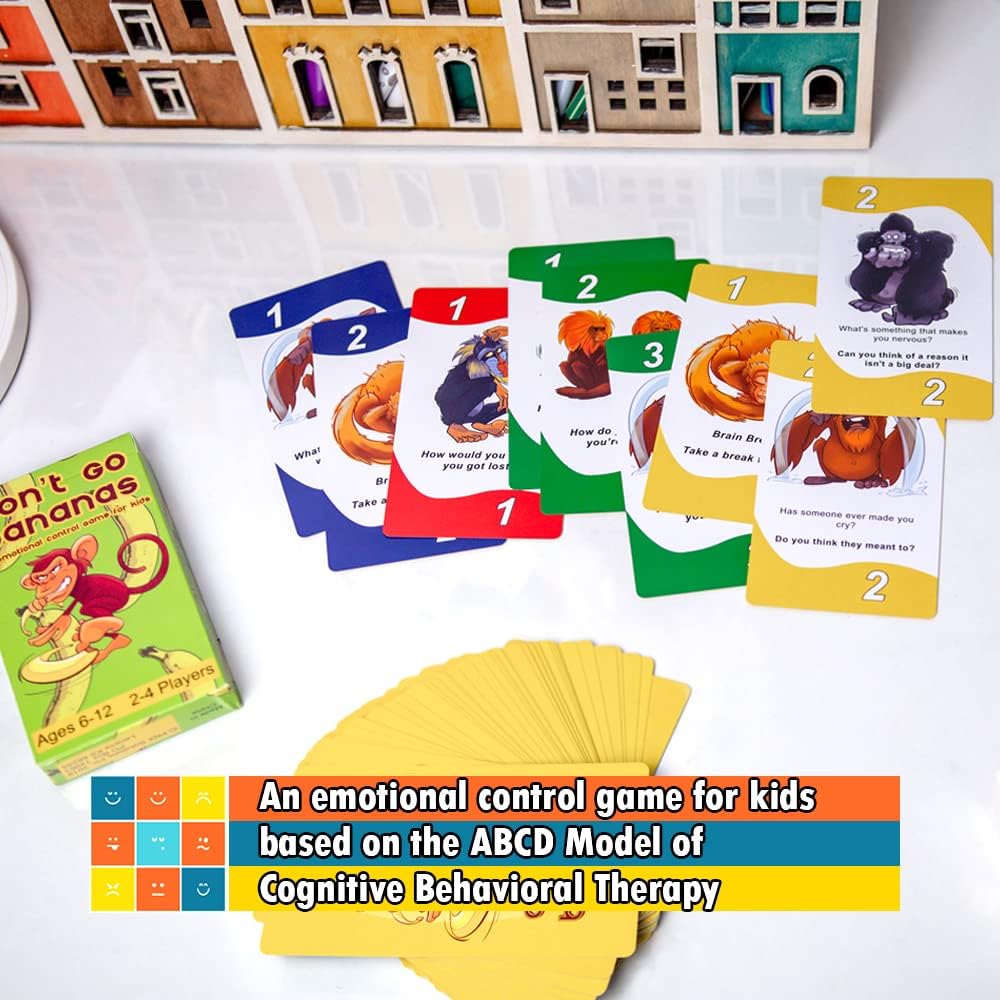 Don't Go Bananas - A CBT Game for Kids to Work on Controlling Strong Emotions
