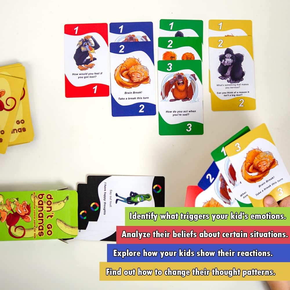 Don't Go Bananas - A CBT Game for Kids to Work on Controlling Strong Emotions