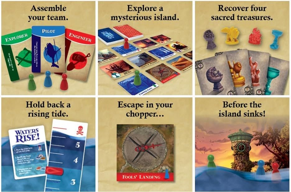 Forbidden Island Card Game