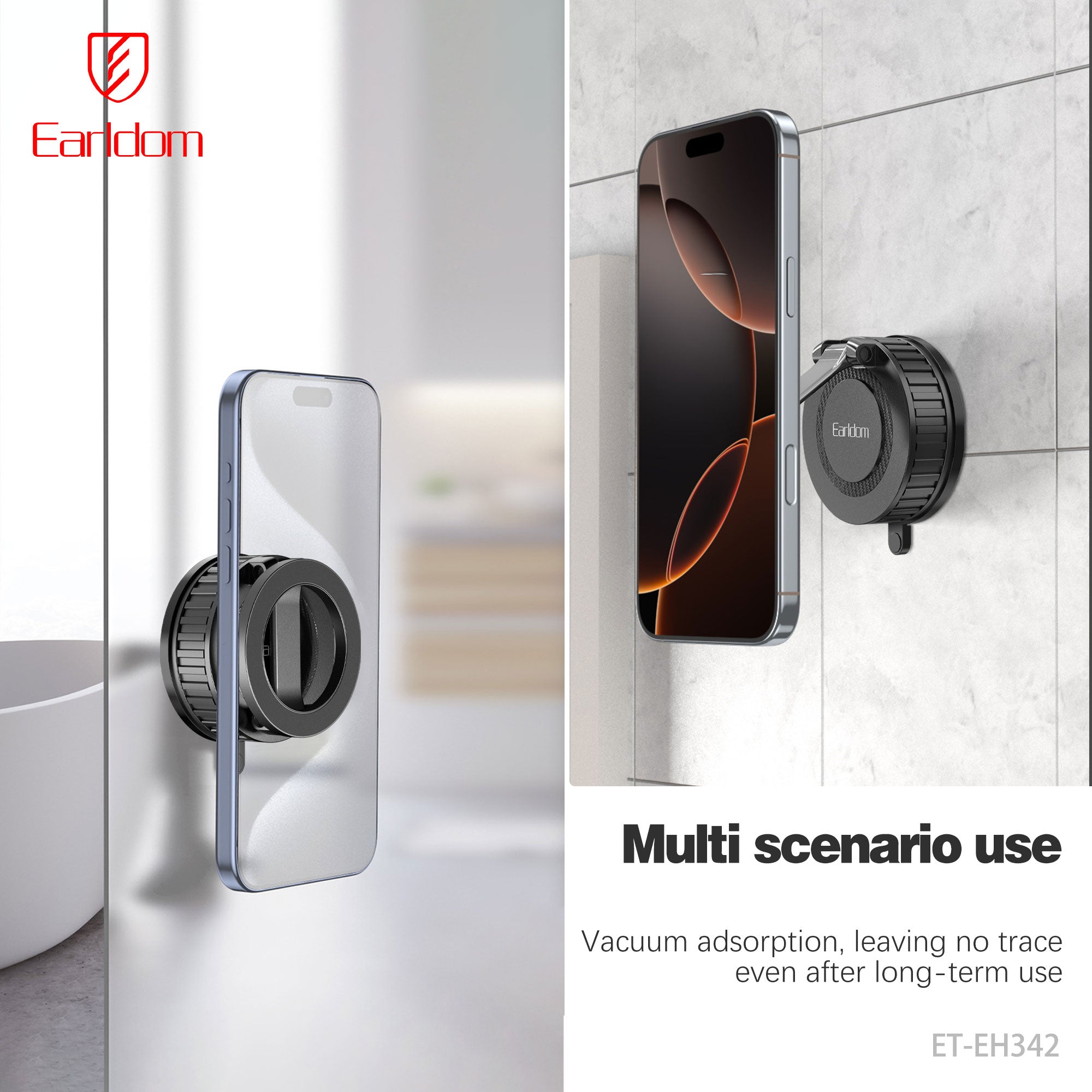 ET-EH342 Earldom strong Suction Cups Holder