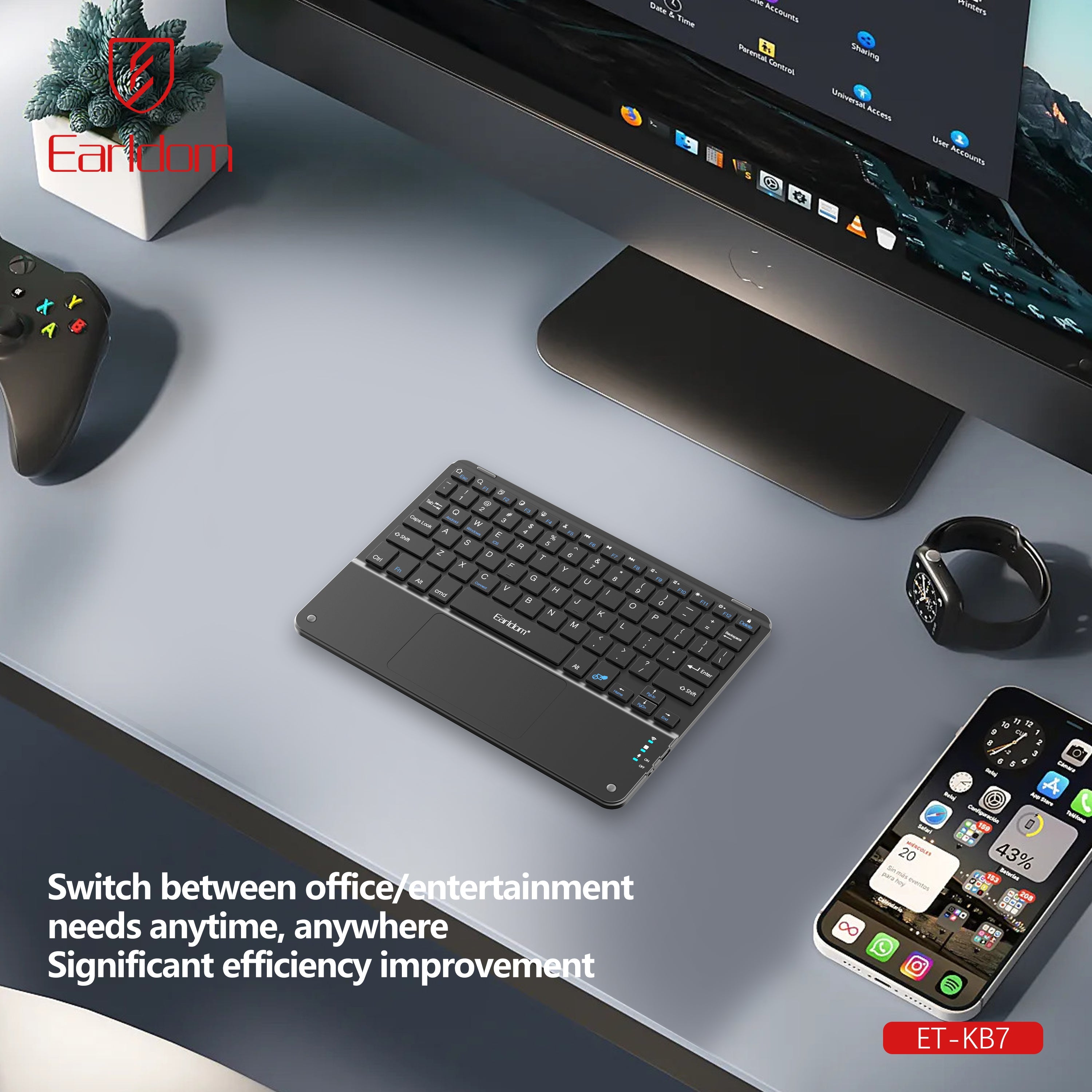 Bluetooth Keyboard ipad ET-KB7