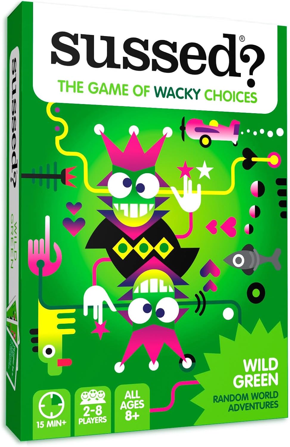 SUSSED The Wacky 'What Would You Do?' Card Game – Proshopping.com.au
