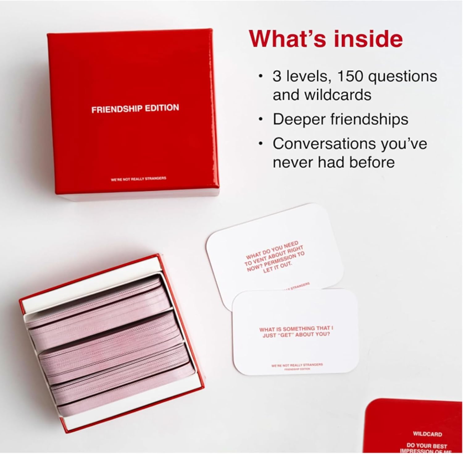 We're NOT Really Strangers: Friendship Edition