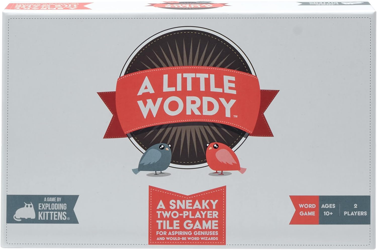 Exploding Kittens A Little Wordy - Family-Friendly Party Games -
