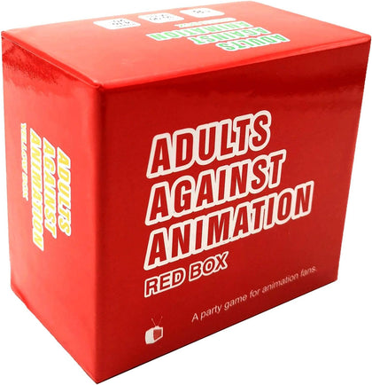 Adults Against Animation Red Box - Cards Game Against Animation Fans