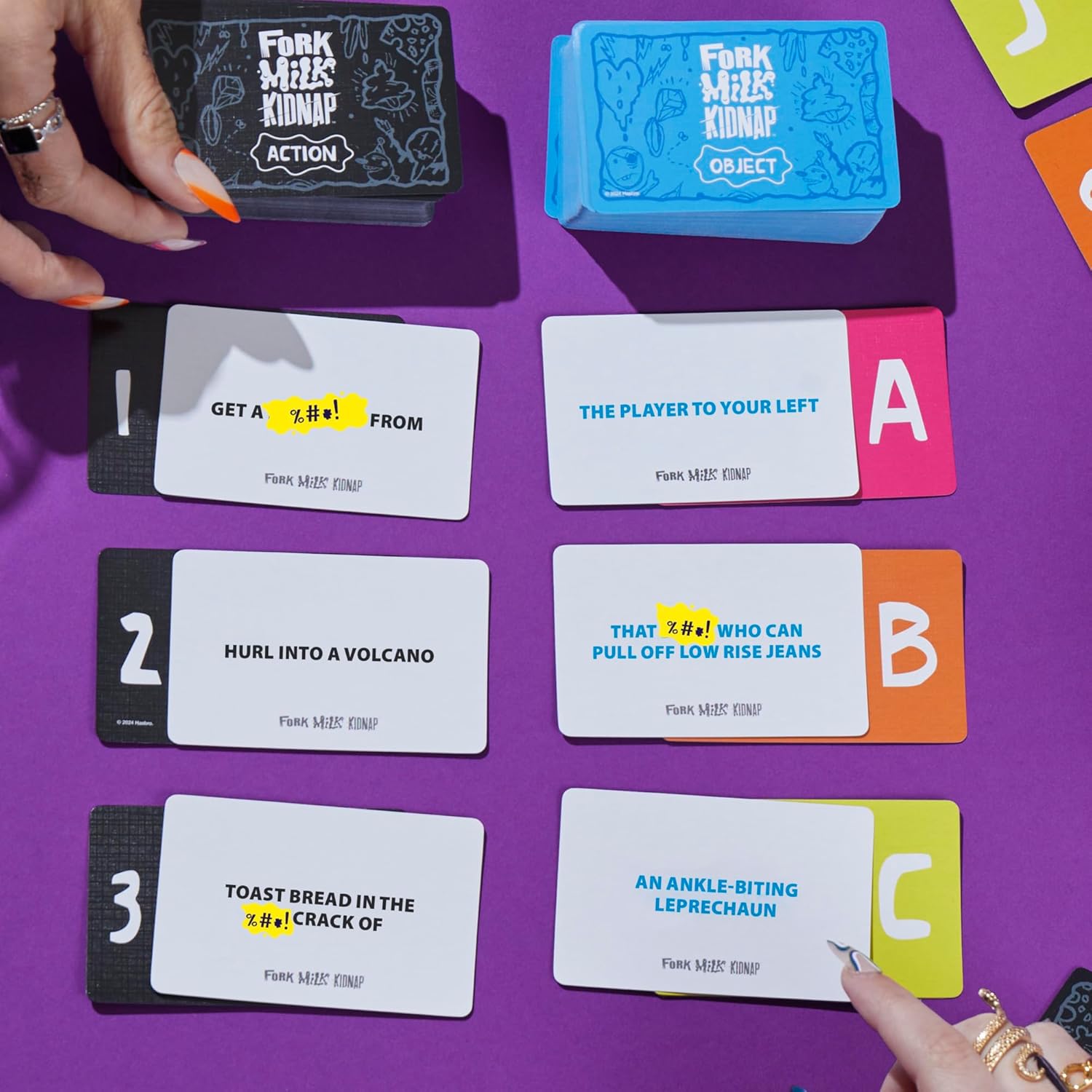 Fork Milk Kidnap Hilarious NSFW Card Games