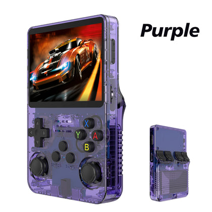 Retro Handheld Video Game Console  128G  20000+ Games  purple