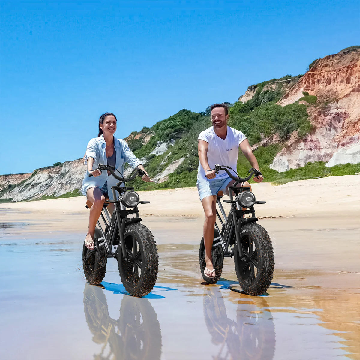 JANSNO X50 Gen2 Fat Tire Electric Bike for Adults,48V 14Ah Removable Battery