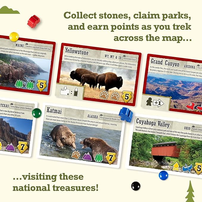 Trekking The National Parks: The Award-Winning Family Board Game